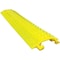 Electriduct Cable Ramp, 1-1/2 in H, 37-1/4 in L, 11 in W, 1 Channel, PVC, Yellow DO-EZ-RUNNER-1CH-YL - alternate 1